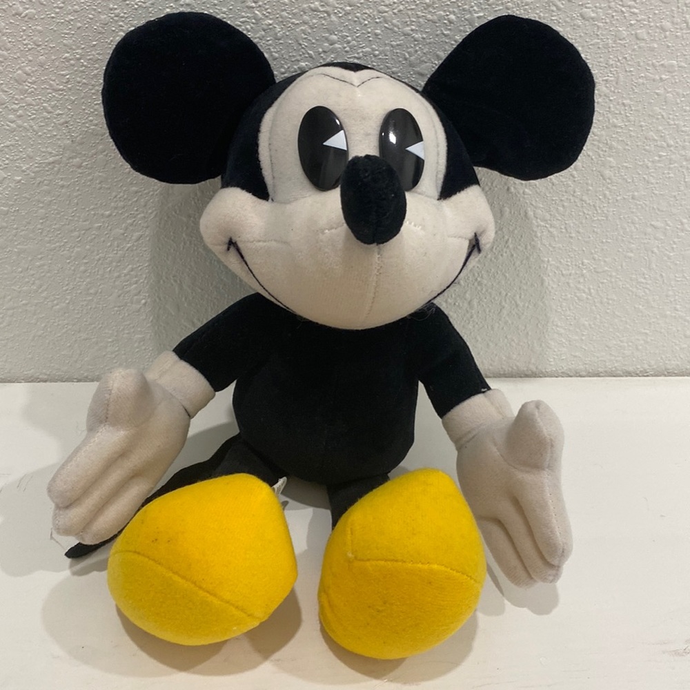 Vintage 80s Set of Disneyland Walt Disney Mickey & Minnie Mouse Plush Toy RARE - Picture 5 of 9